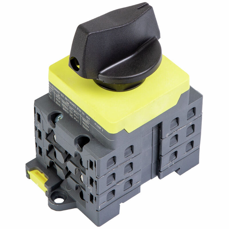 DCS 1KV 50A 2POL RAIL MOUNT