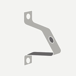 Montageskenehållare