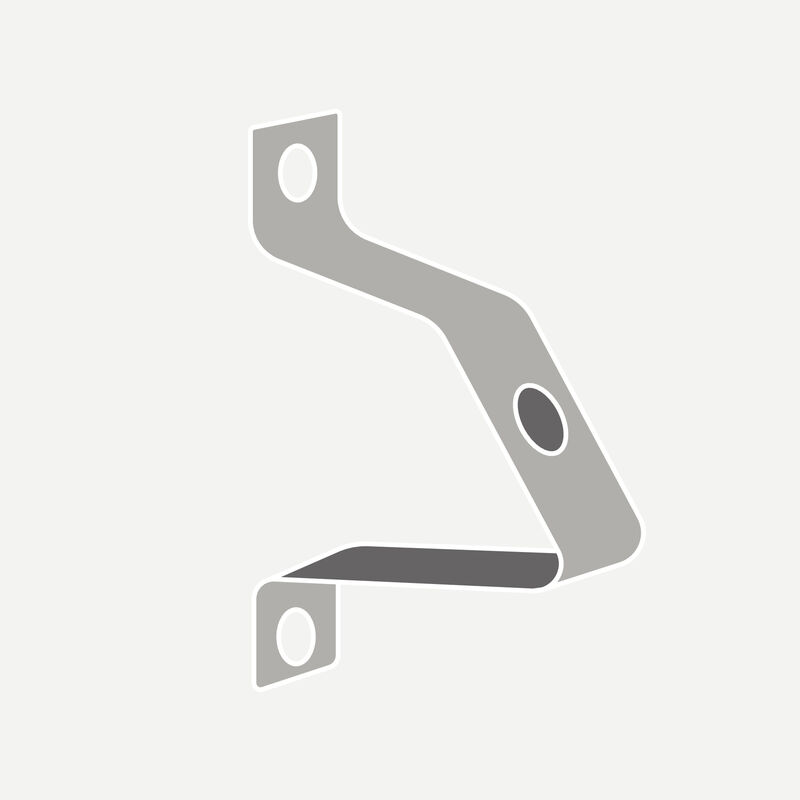 Montageskenehållare