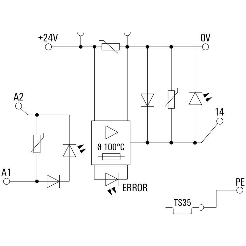 MOS 24VDC/8-30VDC 2A