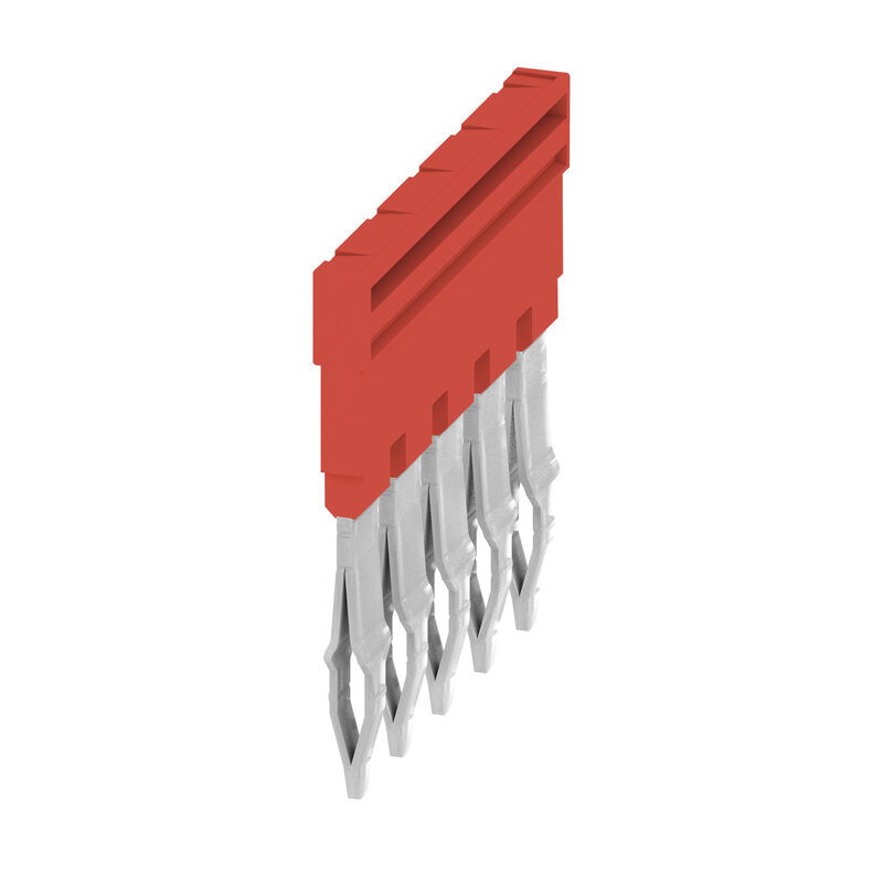 Cross-connector (terminal), Plugged, Number of poles: 5, Pitch in mm: 6.10, Insulated: Yes