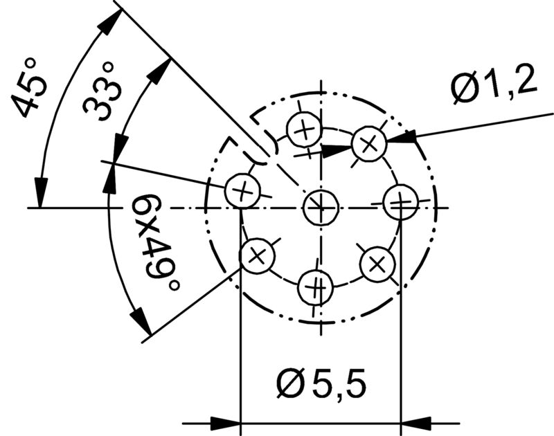 SAIE-M12S-8-H5.5TL-PG9