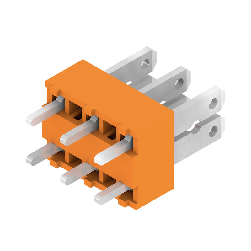 PCB端子PCF 5.00/03/180 3.5SN OR BX