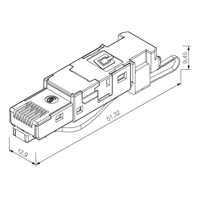 IE-PS-RJ45-FH-BK