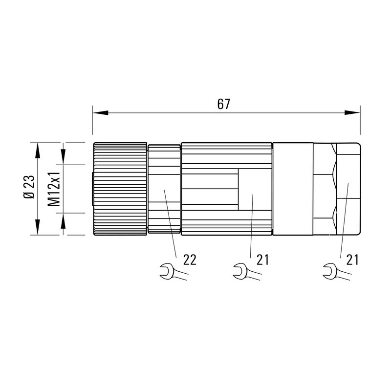 SAIBGP-P-5L-8/13.5-M12