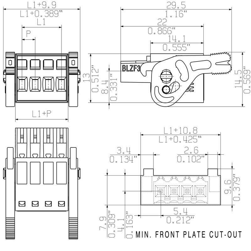 BLZF 3.50/03/180LR SN OR BX