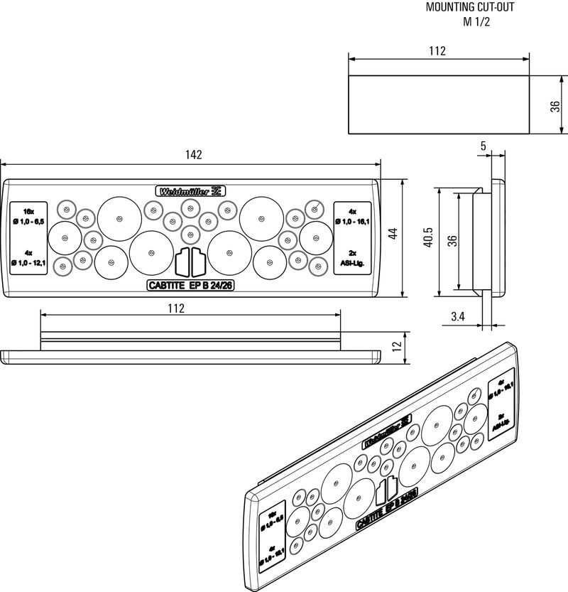CABTITE EP B 24/26 GY