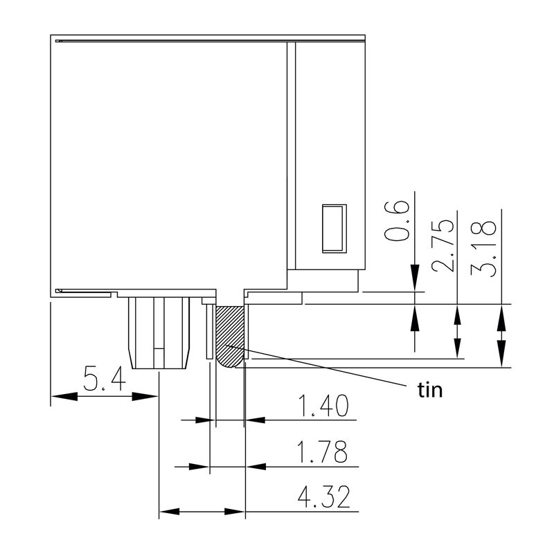 RJ45C5 R1U 2.8N4N RL