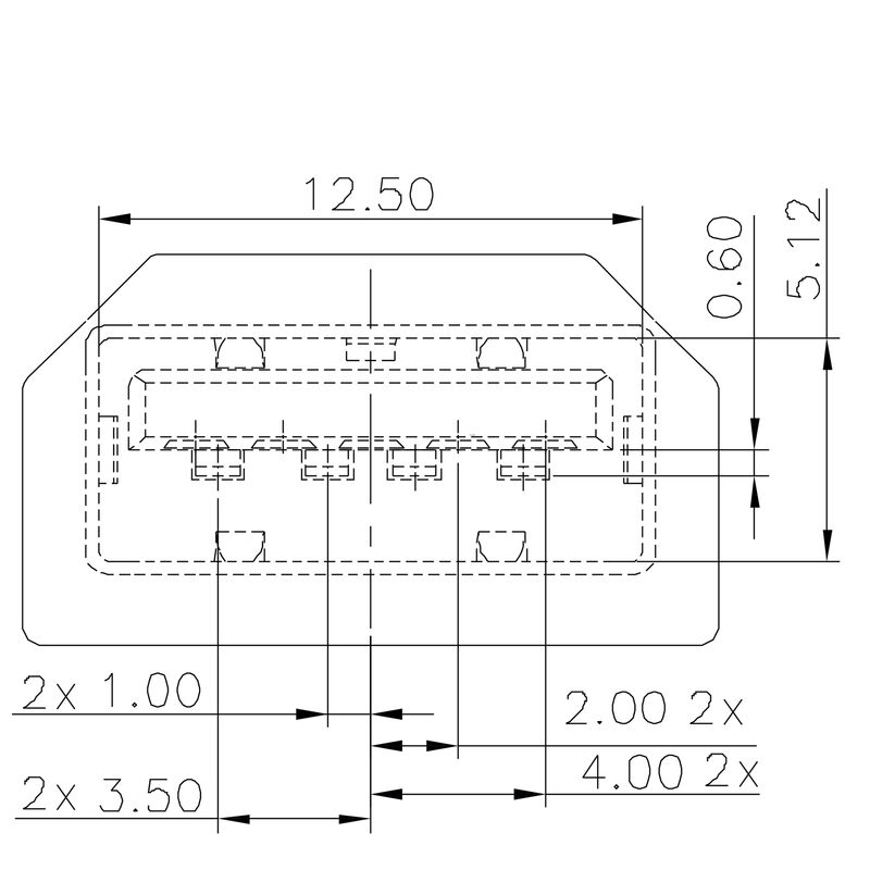 USB3.0A R1V 2.0N3 RL BL