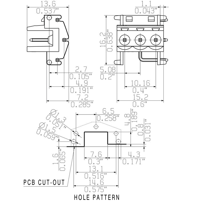 SLEH 5.08/3 RE22.5 2.4 SN BK BX