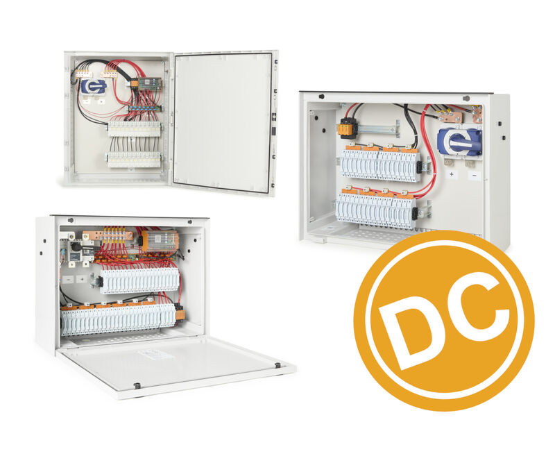 DC Utility scale combiner boxes