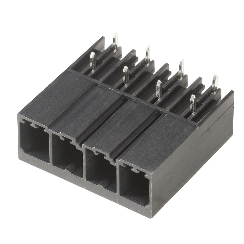 Male headers, THR solder connection