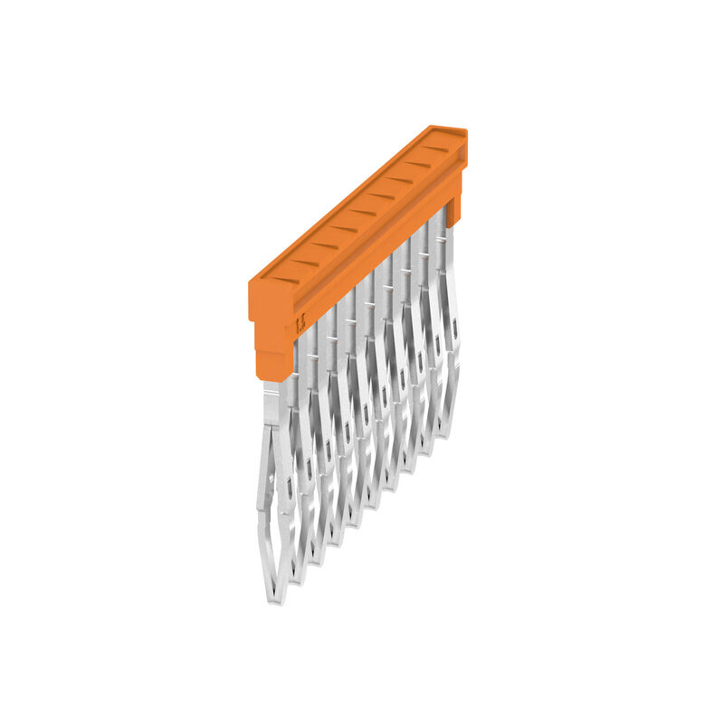 Cross-connector (terminal), Plugged, Number of poles: 10, Pitch in mm: 3.50, Insulated: Ye