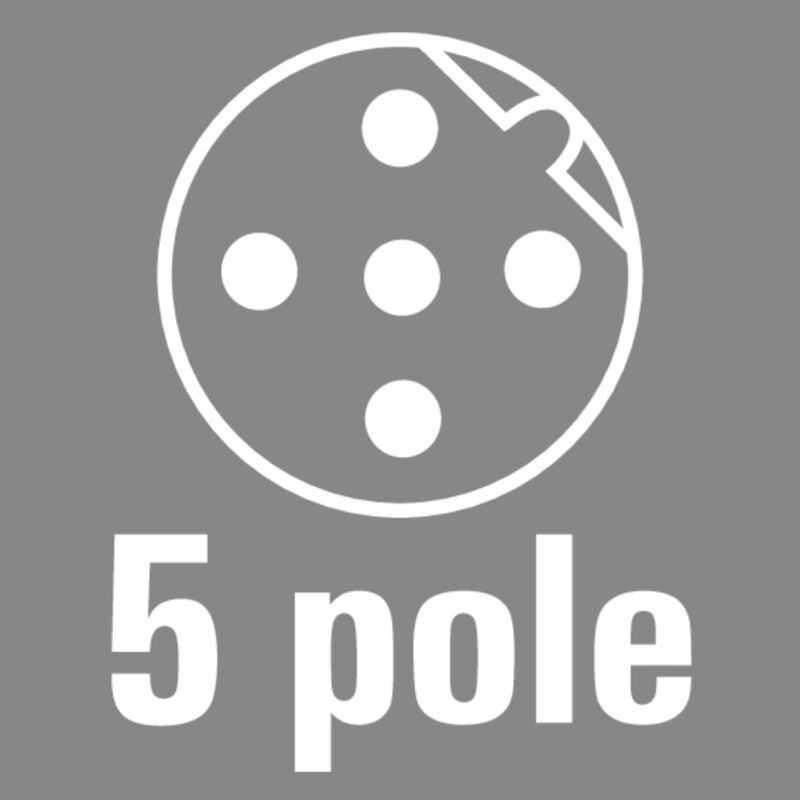 5-pole B-coded