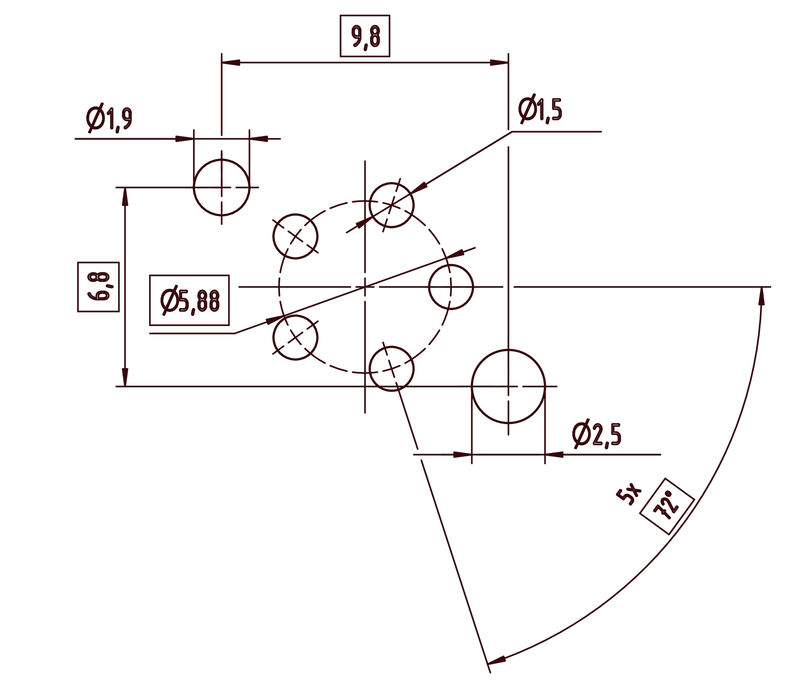 SAIE-M12SL-5S-H11TL-M16