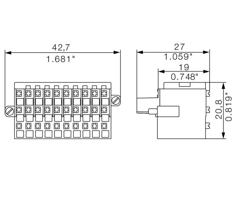 BL-I/O 3.50/30FP PNP LED SN BK BX