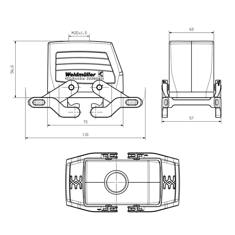 HDC 10B KBU 1M20G N