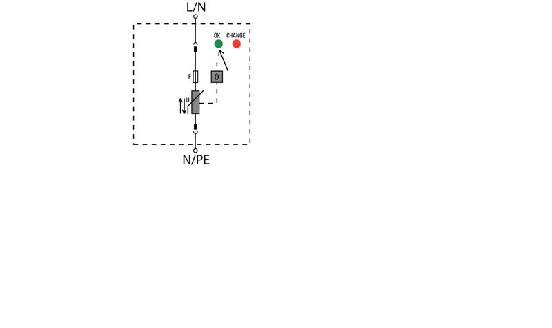电涌保护器VPU AC II F 1 300/40