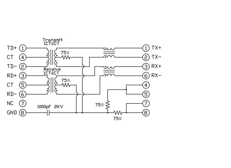 RJ45M T1D 3.3E4G/Y TY