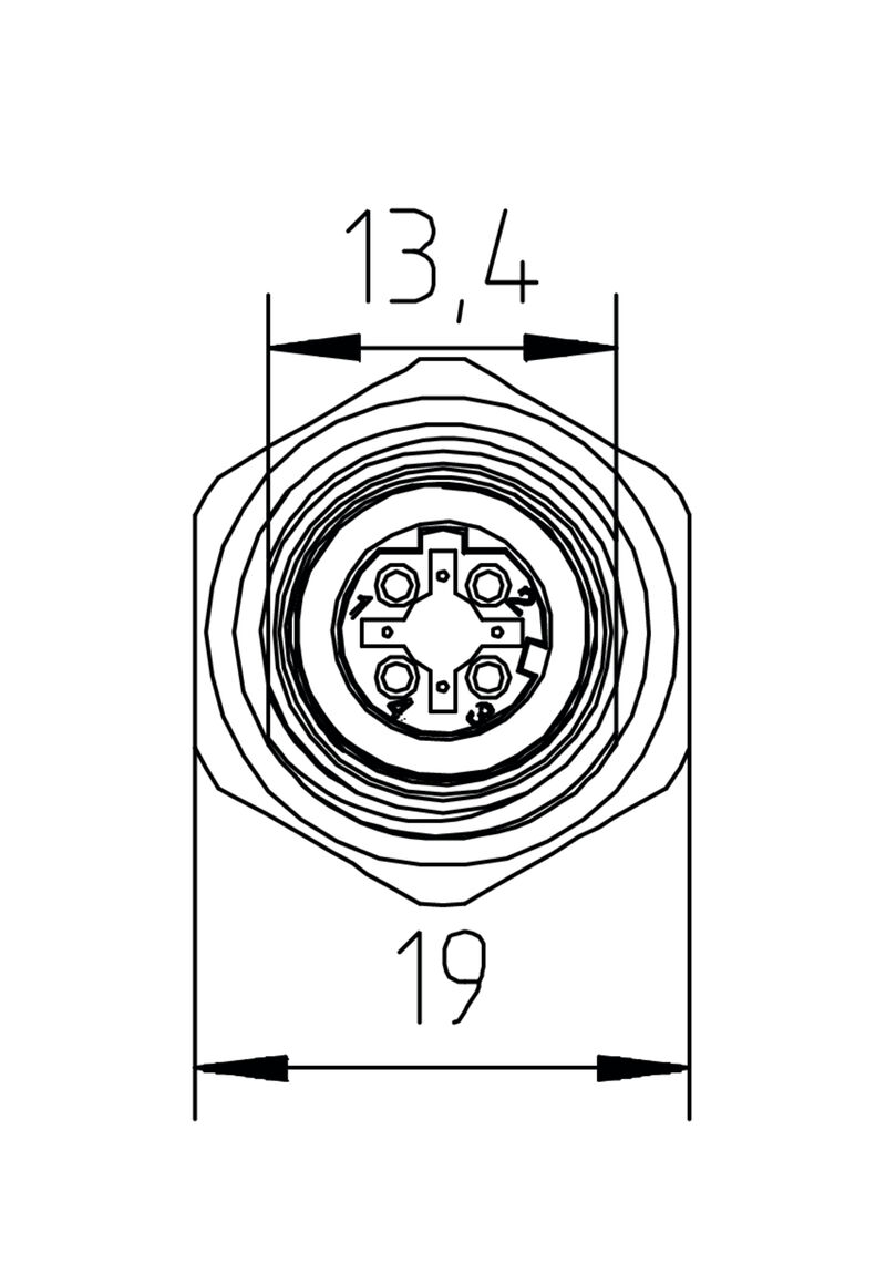SAIBGC-M-4D-4/9-M12-WDF-CG