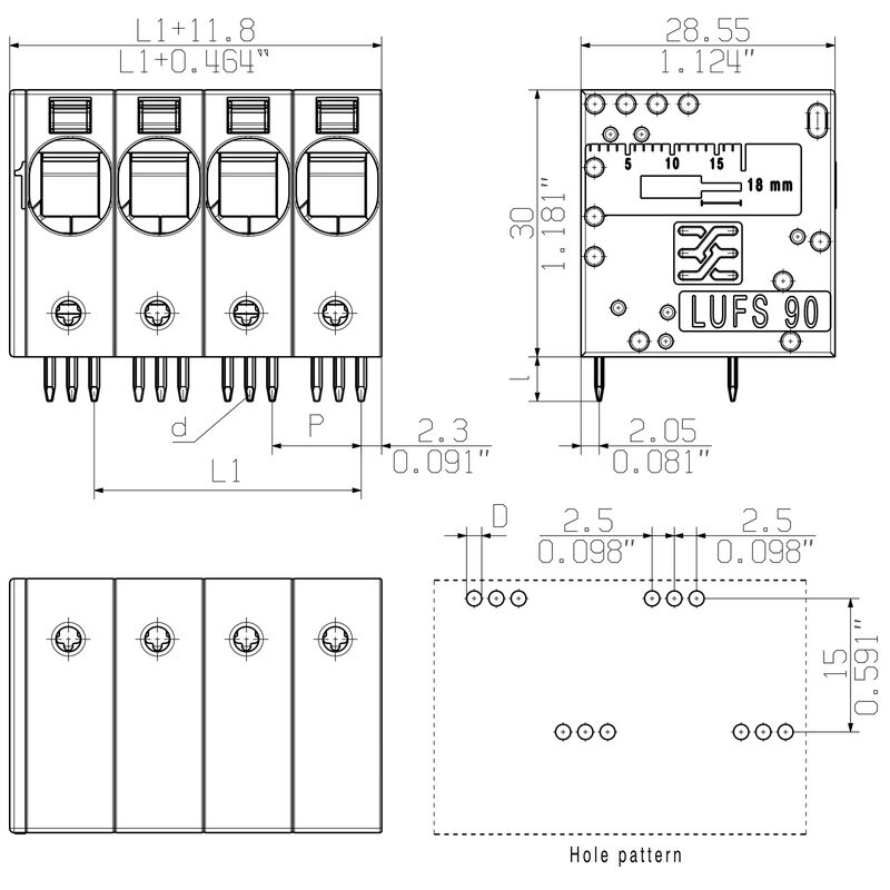 LUFS 10.00/09/90V 5.0SN BK BX