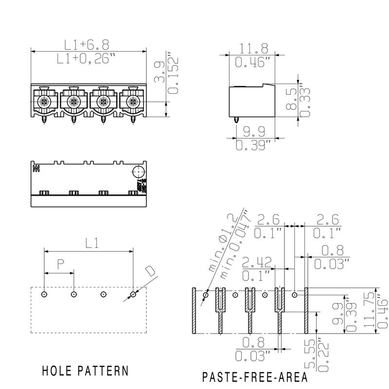 SL-SMT 7.62HP/03/90G 2.1SN BK BX