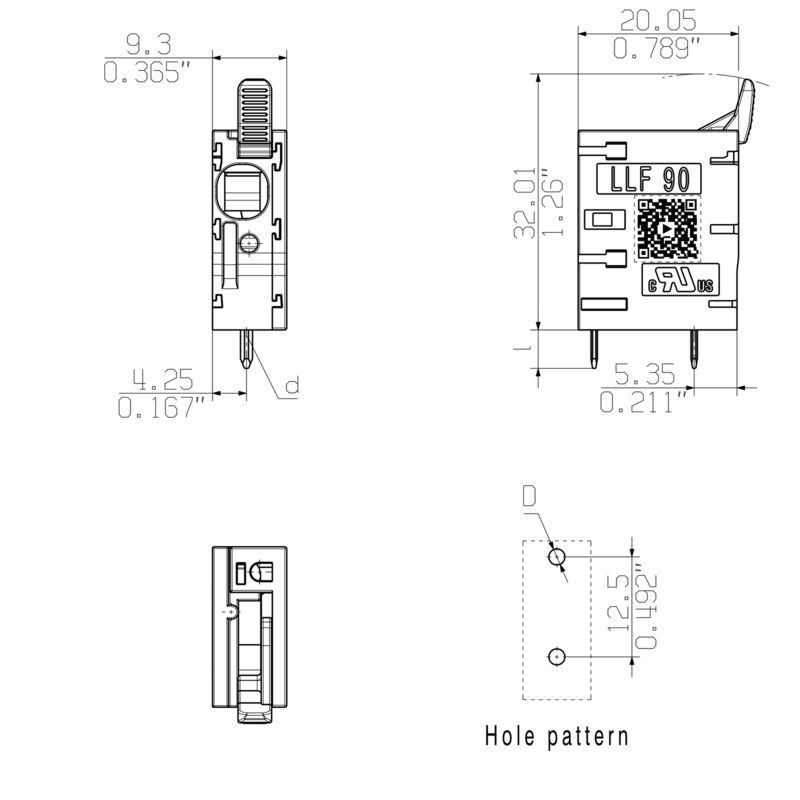 LLF 7.50/01/90 5.0SN BK BX