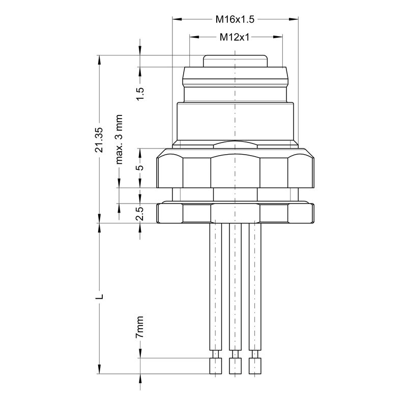 SAIE-M12B-5-0.2V-HW-M16
