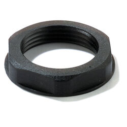Plastic lock nuts, black
