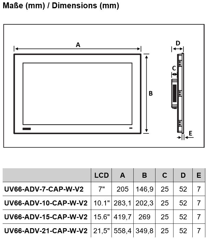 UV66-ADV-21-CAP-W-V2