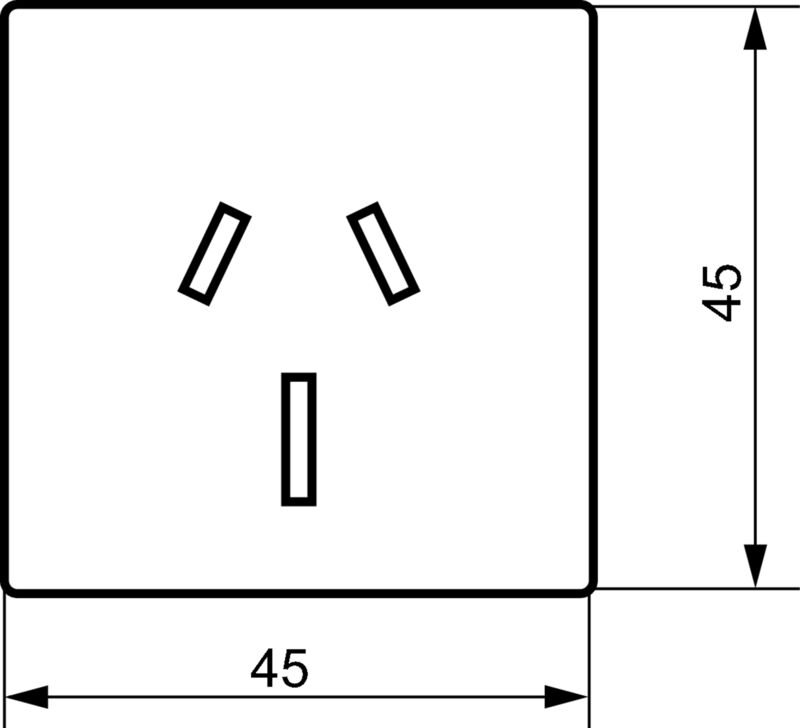 FRONTCON三孔插座（澳标）