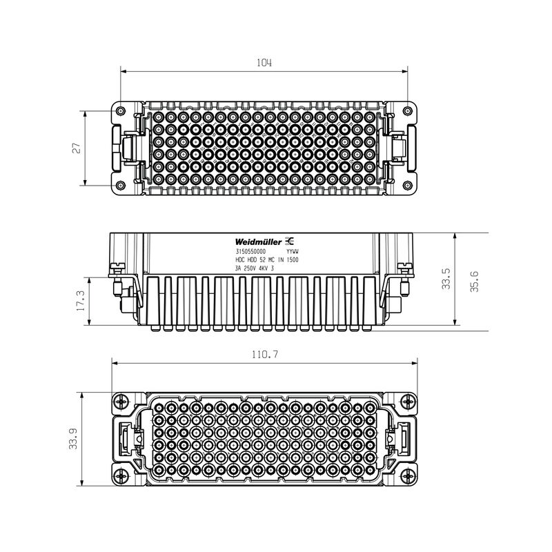 HDC HDD 52 MC IN 1500