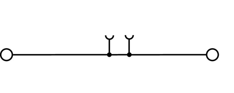 接线端子ZDU 2.5-2 BL