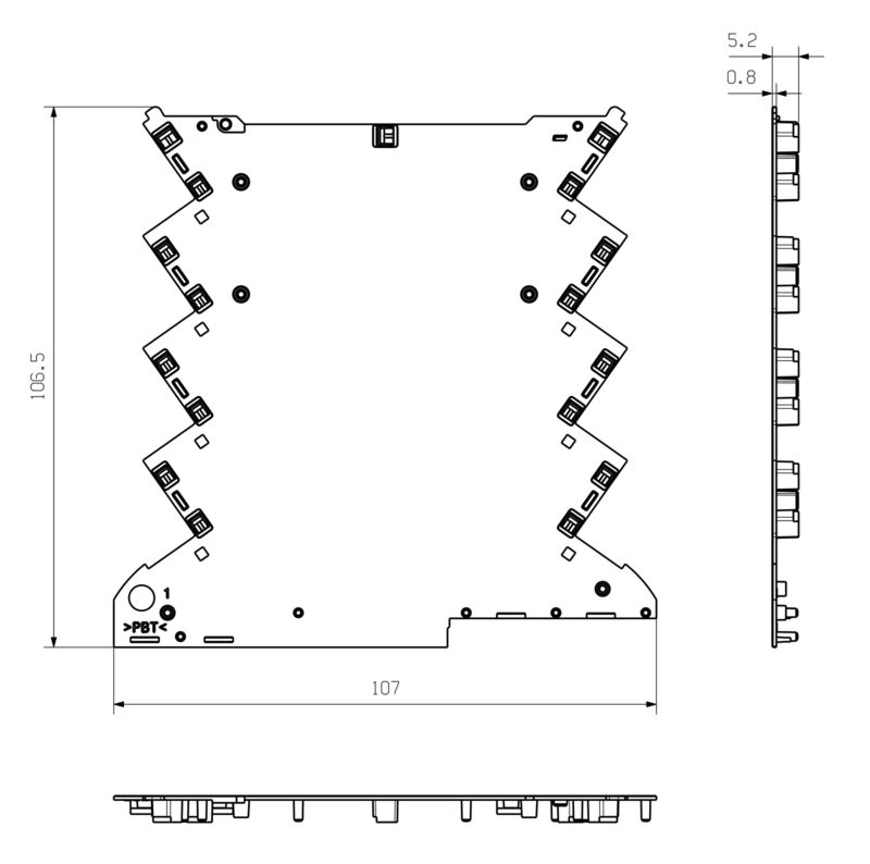 CH20M6 BC 4P-4P GY 1 1261516