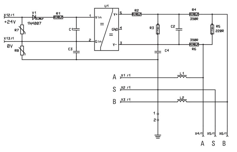 FBCON DP CG TERM 24V