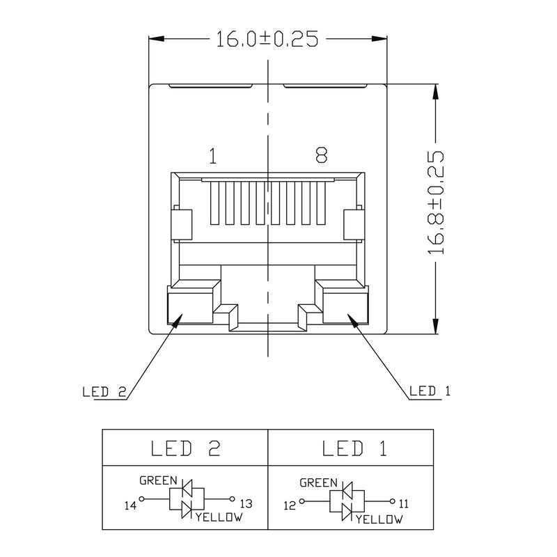 RJ45G1 R1V 3.3N4YG/YG TY