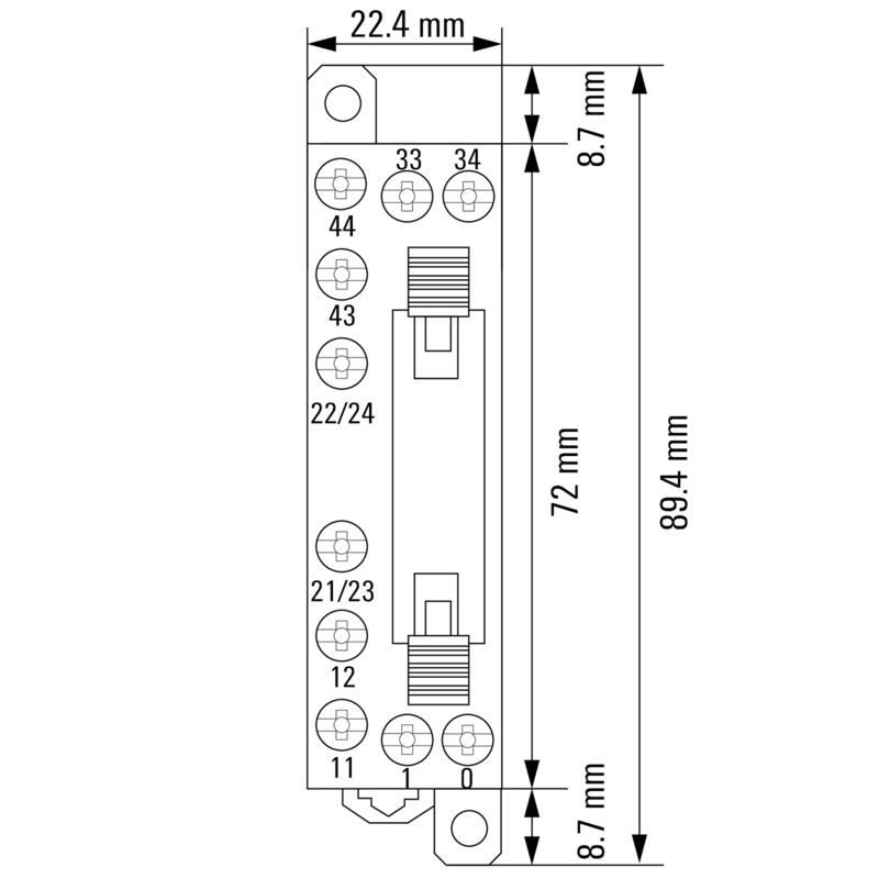 FSKIT 24VDC 2NO2NC FG LD AGSNO AU