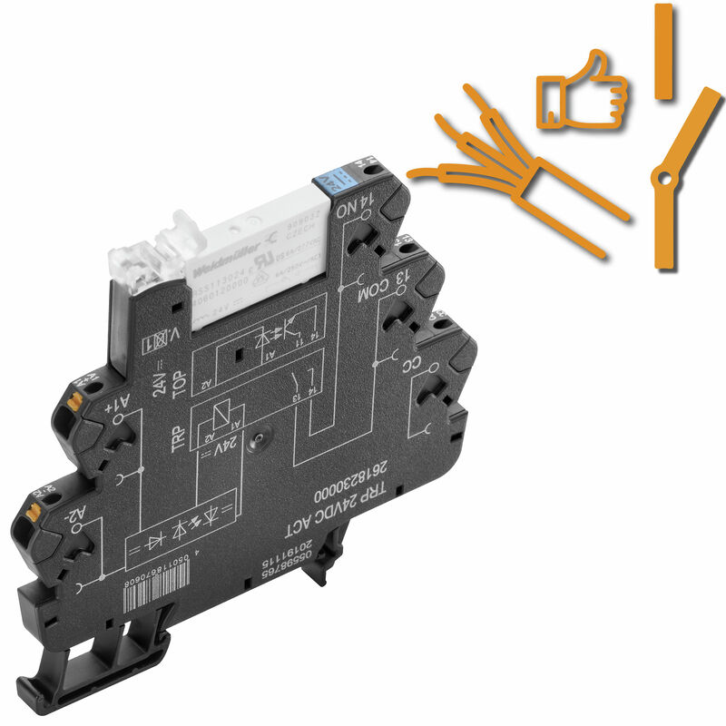 1 NO actuator version