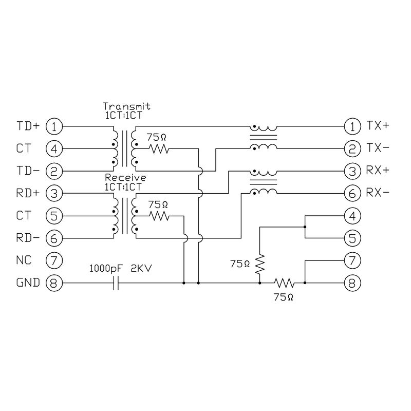 RJ45M R1D 3.3E4G/Y RL