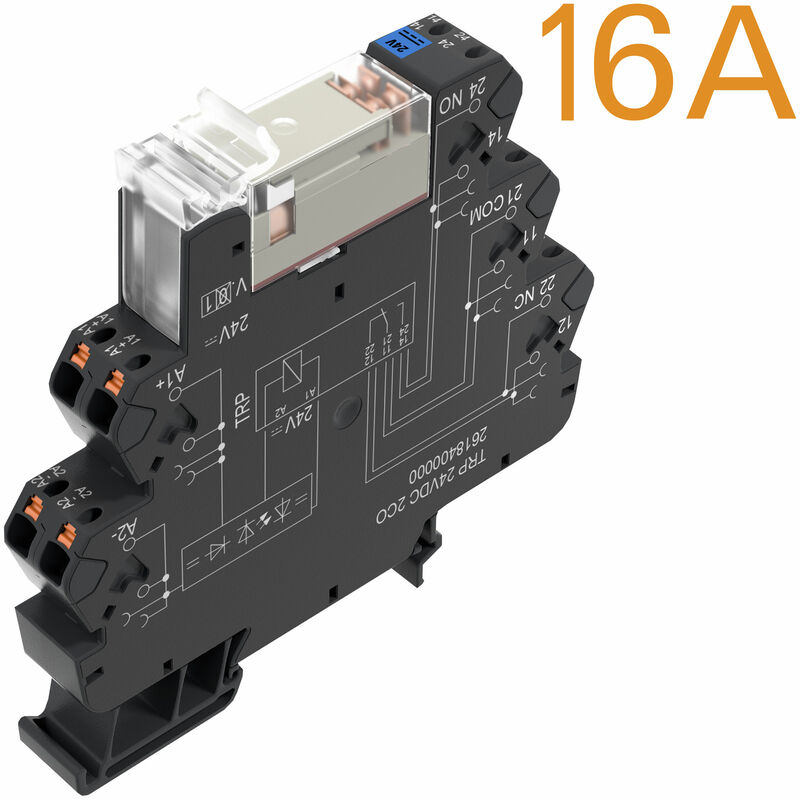 16 A utgångsvarianter