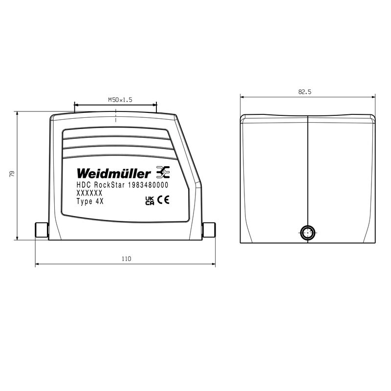 HDC 32B TOLU 1M50G CS