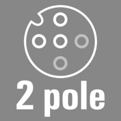 2-pole, A-coded