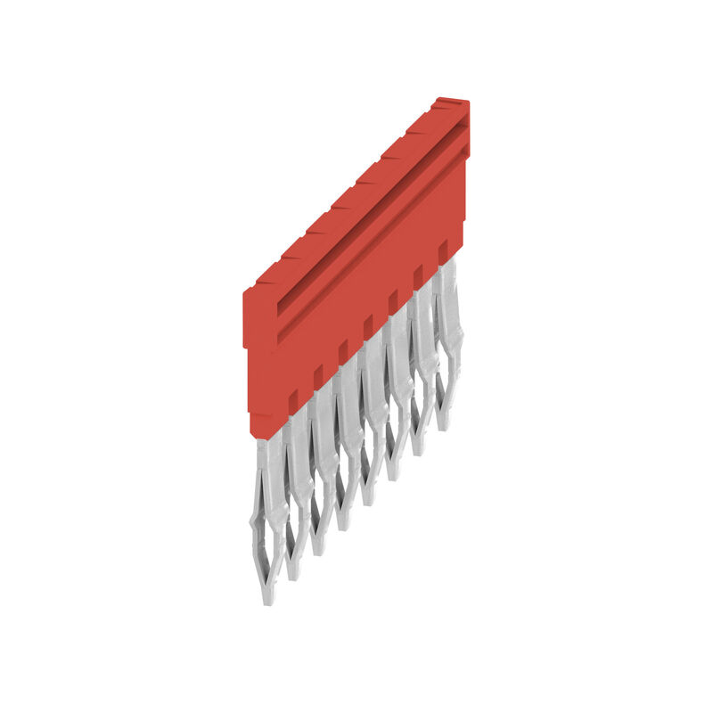 Cross-connector (terminal), Plugged, Number of poles: 8, Pitch in mm: 6.10, Insulated: Yes