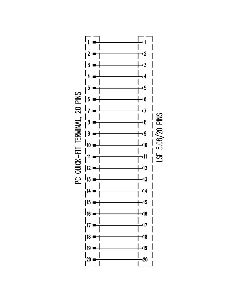 MBGE ADPT, ET200M, 20 POLE