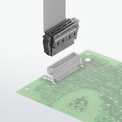 Hembra IDC conector macho y cables confeccionados