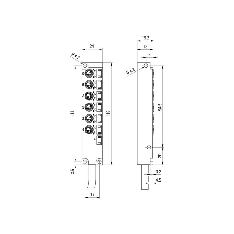 SAI-06L-VPFC-3A-M08L-PNP-05U02