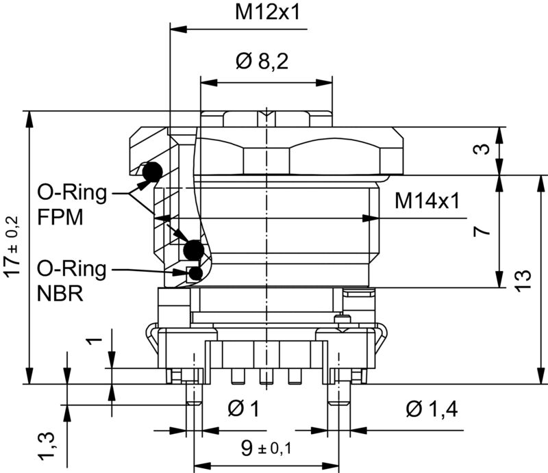 SAIE-M12BB-4S-13/14SMT