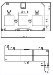 Current transformer | CMA-3P21-250-0.1A-0.5 | 2866060000