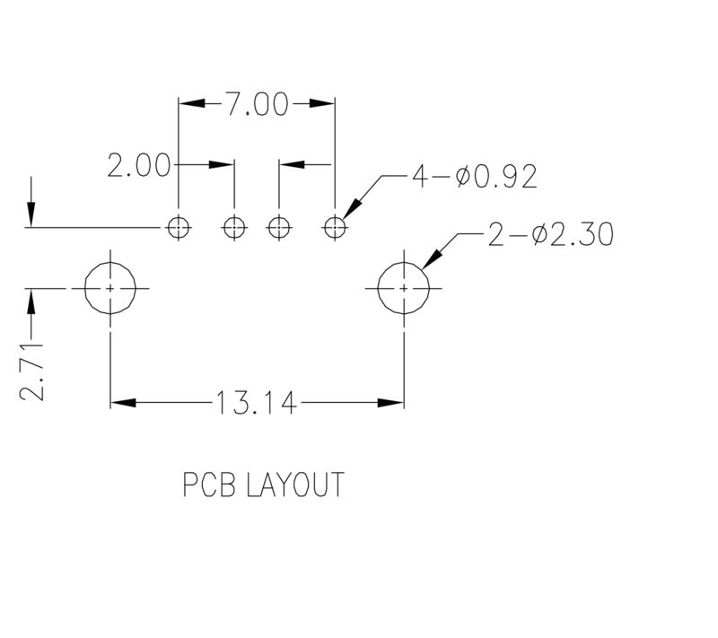 USB2.0A T1V 2.5N4 TY BK