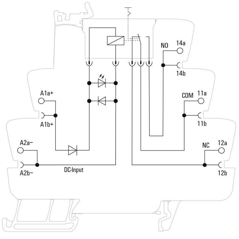 TRP 24VDC 1CO AGSNO PB